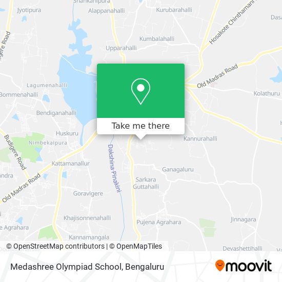 Medashree Olympiad School map