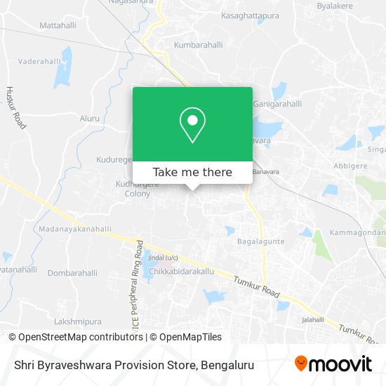 Shri Byraveshwara Provision Store map