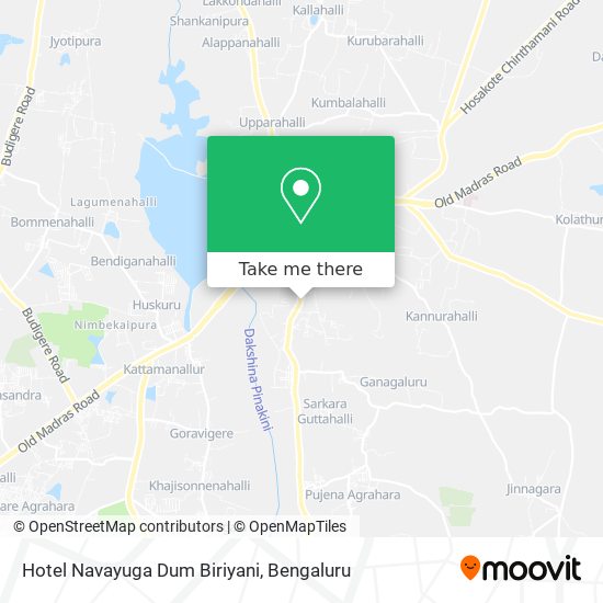 Hotel Navayuga Dum Biriyani map