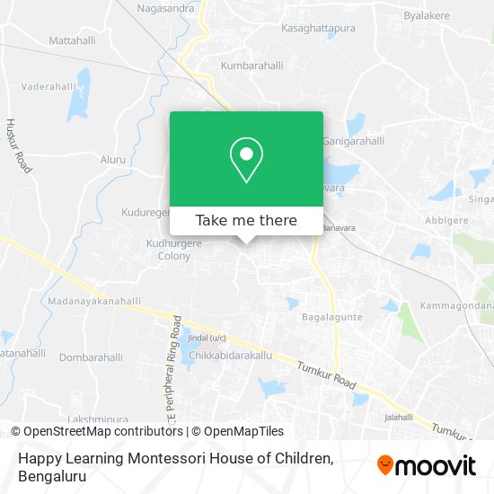 Happy Learning Montessori House of Children map