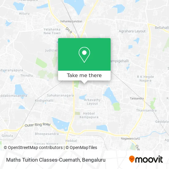 Maths Tuition Classes-Cuemath map