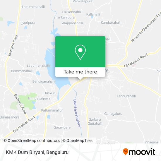 KMK Dum Biryani map