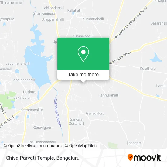 Shiva Parvati Temple map