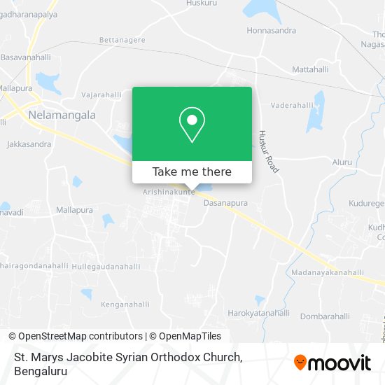 St. Marys Jacobite Syrian Orthodox Church map