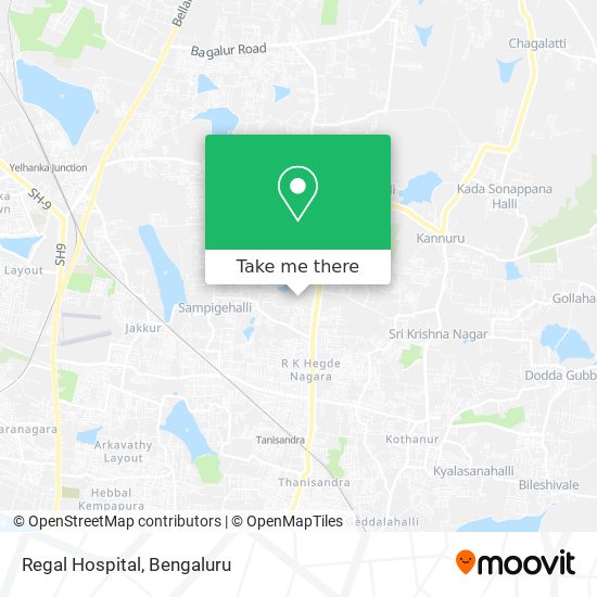 Regal Hospital map