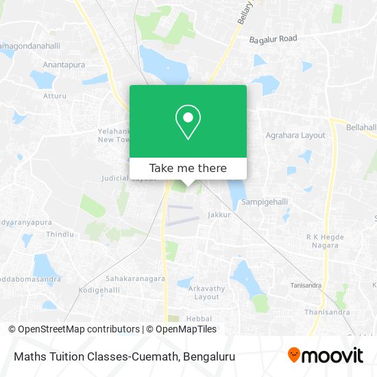 Maths Tuition Classes-Cuemath map