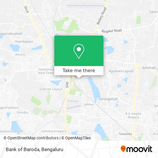 Bank of Baroda map