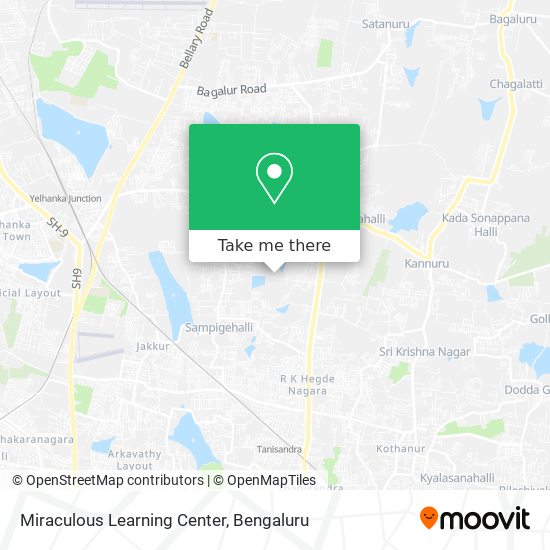 Miraculous Learning Center map