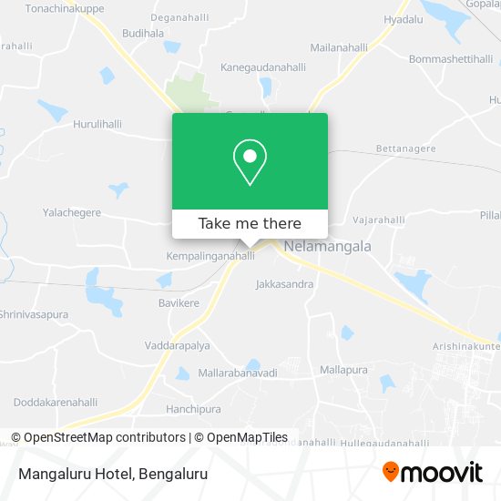 Mangaluru Hotel map