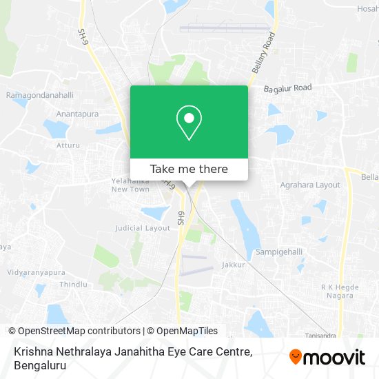 Krishna Nethralaya Janahitha Eye Care Centre map