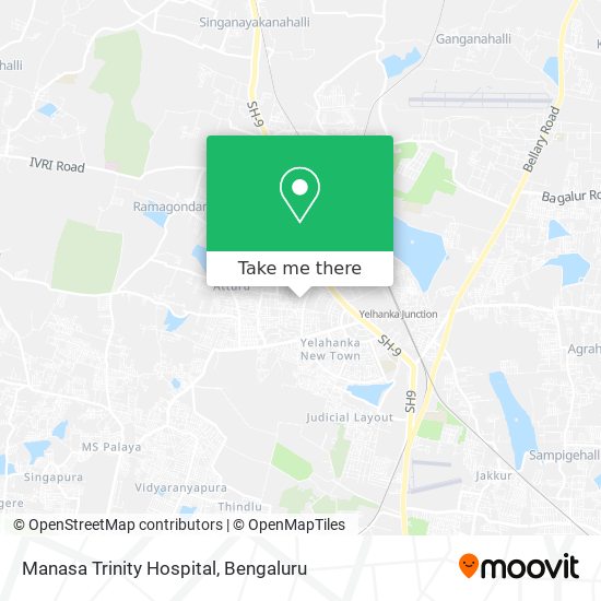 Manasa Trinity Hospital map