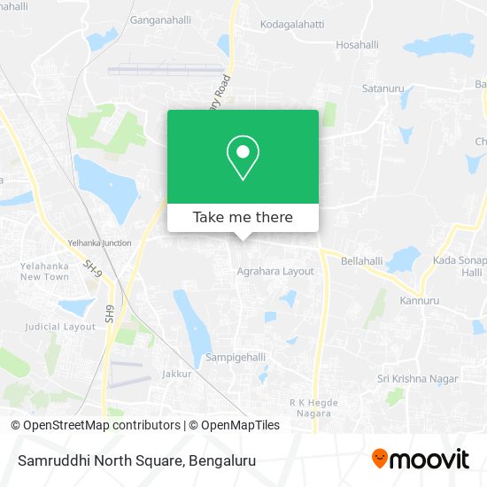 Samruddhi North Square map