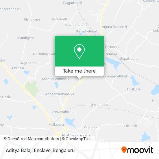 Aditya Balaji Enclave map