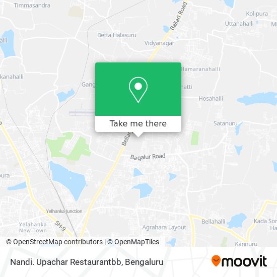 Nandi. Upachar Restaurantbb map