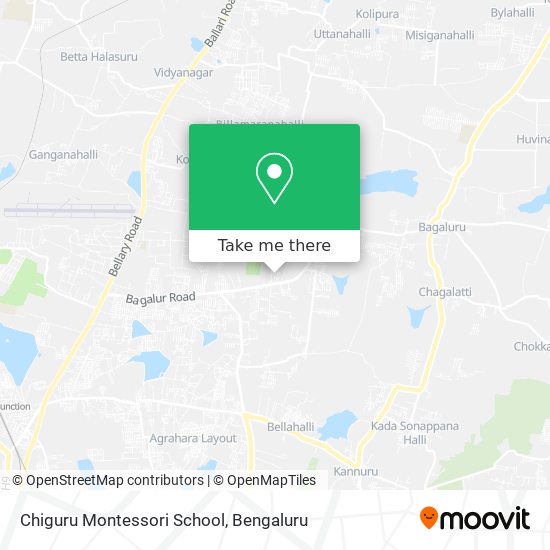 Chiguru Montessori School map