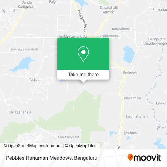 Pebbles Hanuman Meadows map