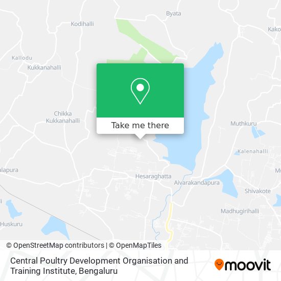 Central Poultry Development Organisation and Training Institute map