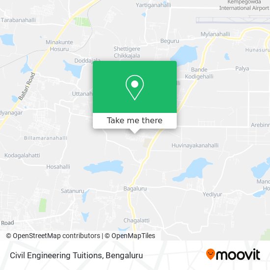 Civil Engineering Tuitions map
