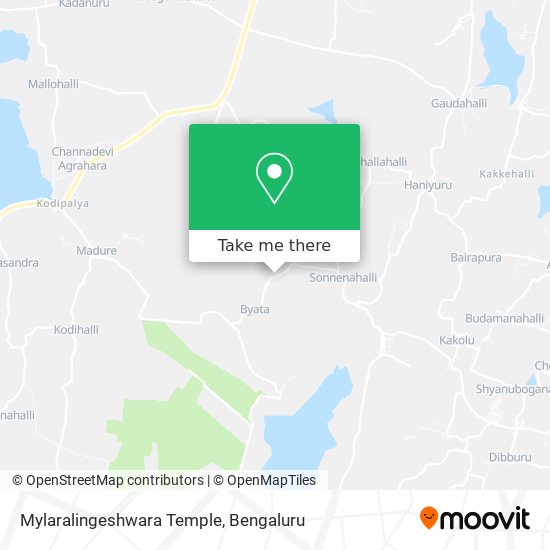 Mylaralingeshwara Temple map
