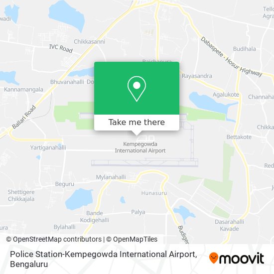 Police Station-Kempegowda International Airport map