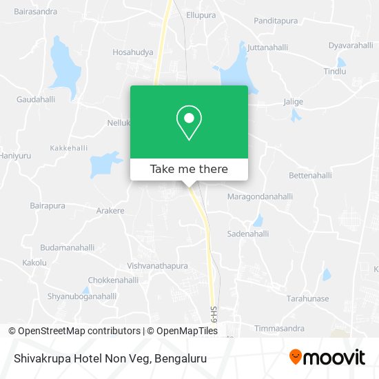 Shivakrupa Hotel Non Veg map
