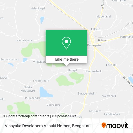 Vinayaka Developers Vasuki Homes map