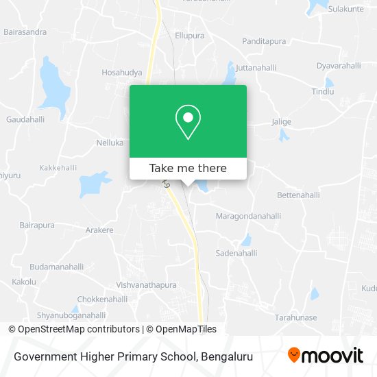 Government Higher Primary School map