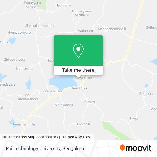 Rai Technology University map
