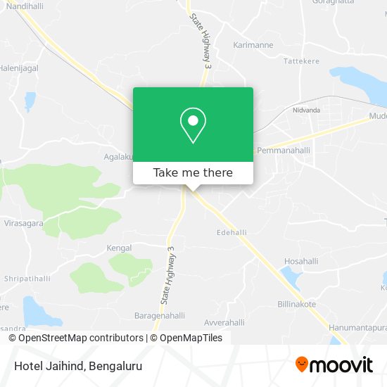 Hotel Jaihind map