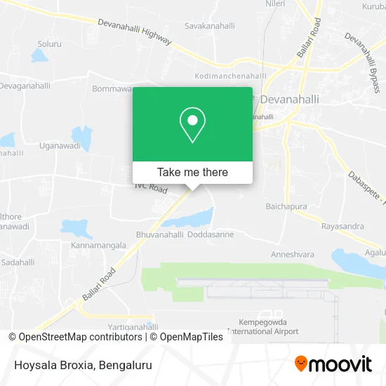 Hoysala Broxia map