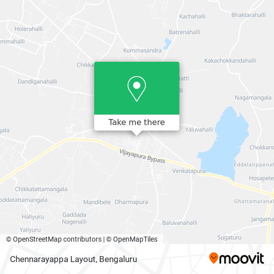 Chennarayappa Layout map