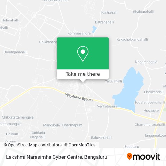 Lakshmi Narasimha Cyber Centre map