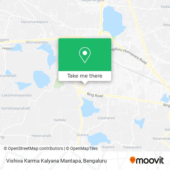 Vishiva Karma Kalyana Mantapa map