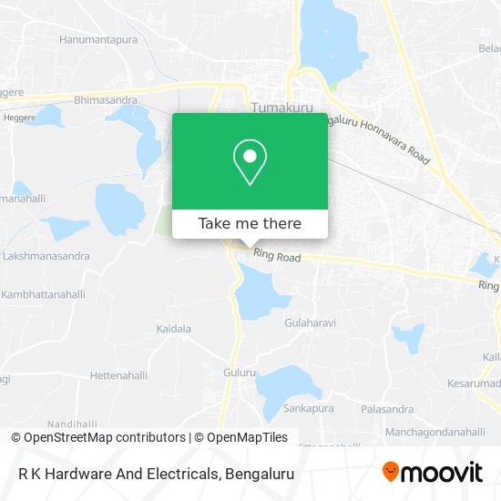 R K Hardware And Electricals map