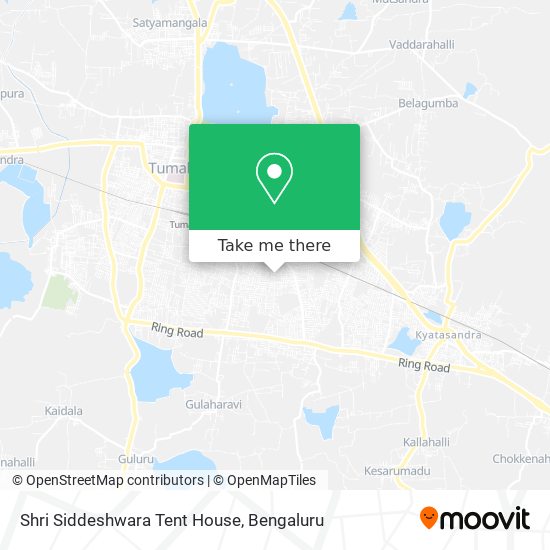 Shri Siddeshwara Tent House map