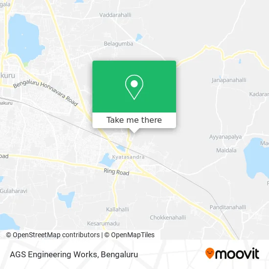 AGS Engineering Works map