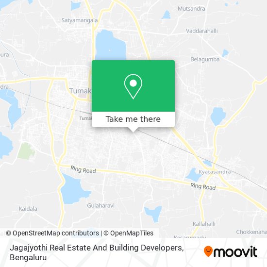 Jagajyothi Real Estate And Building Developers map