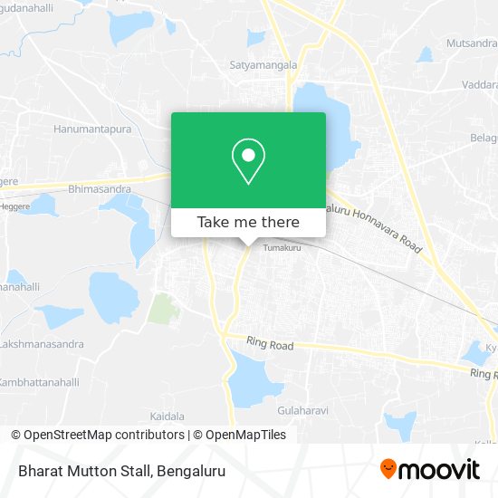 Bharat Mutton Stall map