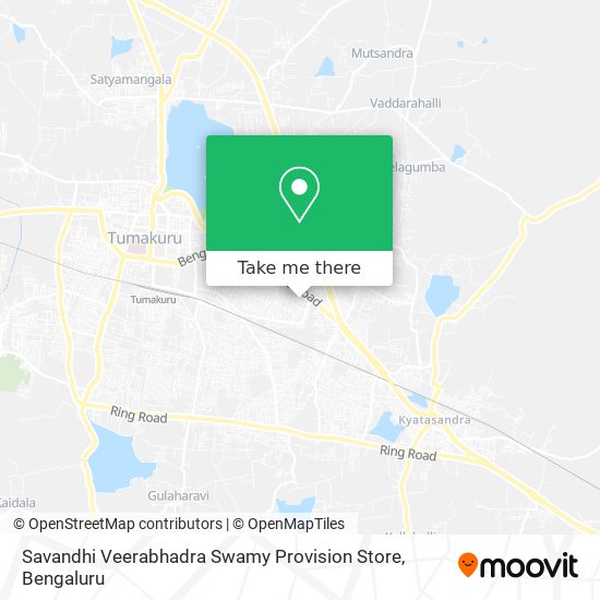 Savandhi Veerabhadra Swamy Provision Store map