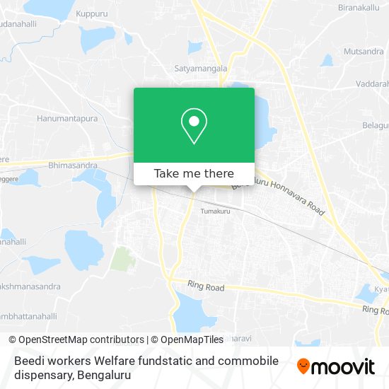 Beedi workers Welfare fundstatic and commobile dispensary map