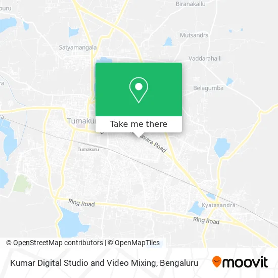 Kumar Digital Studio and Video Mixing map