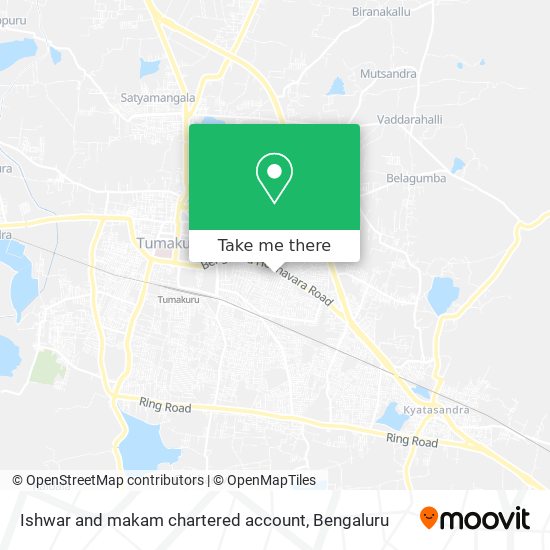 Ishwar and makam chartered account map