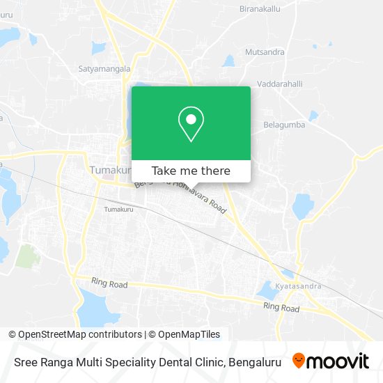 Sree Ranga Multi Speciality Dental Clinic map