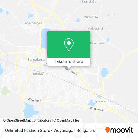 Unlimited Fashion Store - Vidyanagar map
