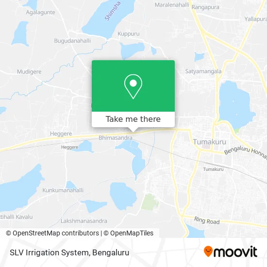 SLV Irrigation System map
