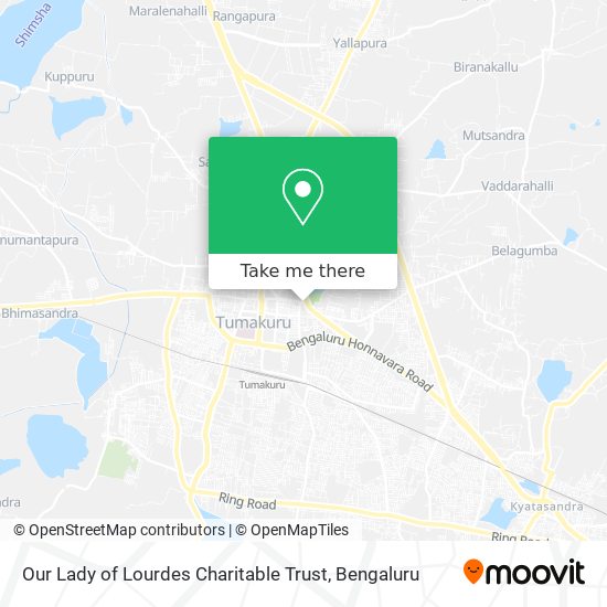 Our Lady of Lourdes Charitable Trust map