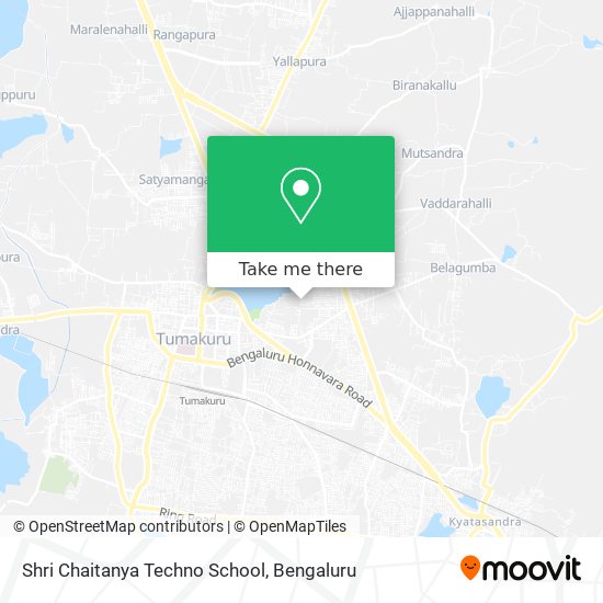 Shri Chaitanya Techno School map