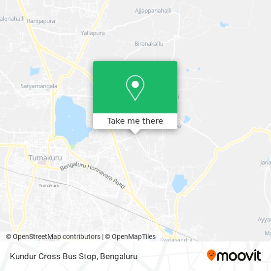 Kundur Cross Bus Stop map