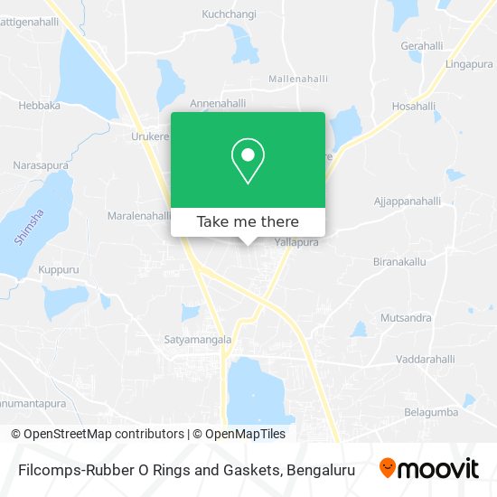 Filcomps-Rubber O Rings and Gaskets map