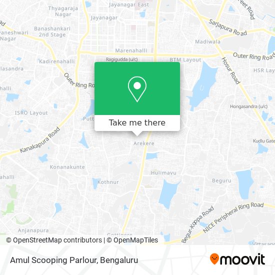 Amul Scooping Parlour map